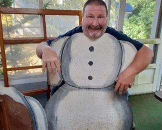 Snowman cutouts...fun!