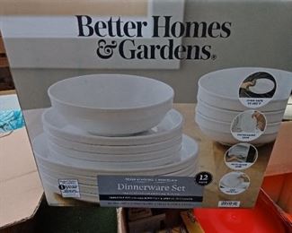New dish sets