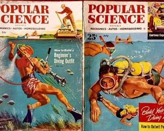 Old magazines...awesome graphics & advertisements 