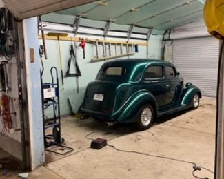 The 1936 Ford Sedan has been sold and will not be part of the sale…