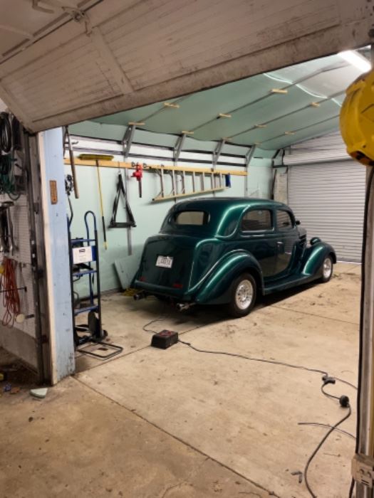 The 1936 Ford Sedan has been sold and will not be part of the sale…