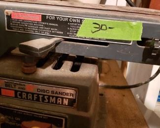 Craftsman Disc Sander