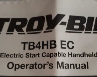 Troy-Bilt Handheld Blower