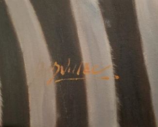 Artist’s signature