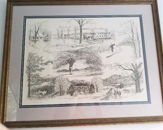 Framed print of Wintergreen, VA