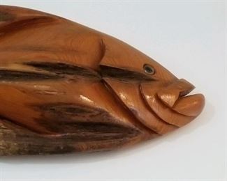 Carved fish 