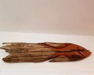 Carved fish