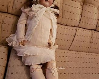 Antique Heinrich Handwerk Porcelain Doll