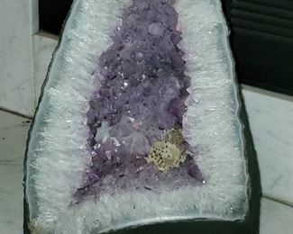Beautiful Large Amythest Geode Mineral Specimen