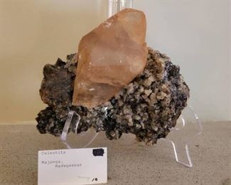 Celestite Majunga Madagascar Speciman