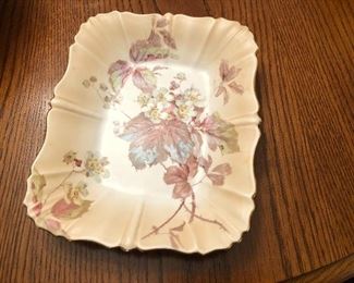 English Painted plate