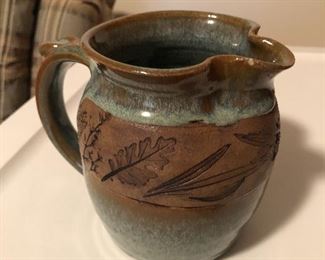 Handmade Pottery Pitcher