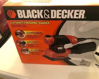 Finishing Sander - new