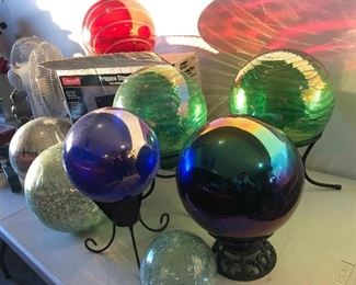 Yard Glass ornaments