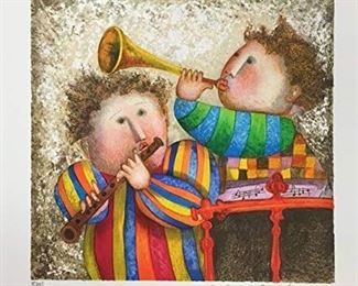 Boulanger Musique Serigraph