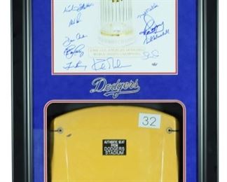 Dodgers Seat Collage