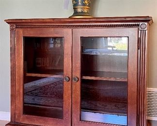 Display Cabinet (matches coffee table and three drawer end table)