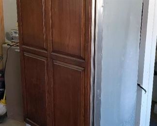 Sub-Zero Custom Built In Deep Freezer With Cabinet Door Front, Model 601F/0, 73" x 35.5" x 26.5"