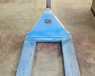 Eoslift Hydraulic Pallet Truck, Model M25, 5500lb Capacity, Fork Size 20" x 48"