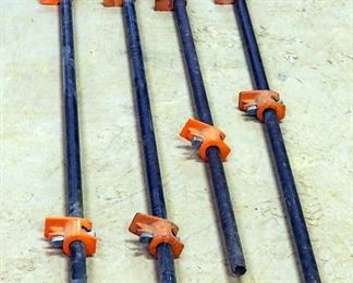 Pony 42" Bar Clamps, Qty 4