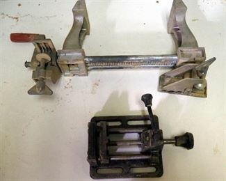 Craftsman 3" Milling Vise, And Work Shops 8.5" Bench Vise
