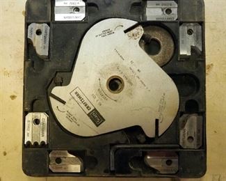 Craftsman No 9 3214 Molding Knife Head, With 15 Blades