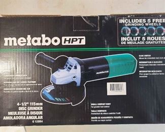 008 Metabo Disk Grinder