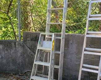 Aluminum Extension Ladder And Stepladder