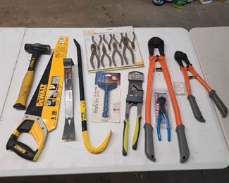 An Assortment Of New Or Near New Tools