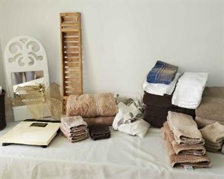 Bath Towels, Shower Curtain, And More