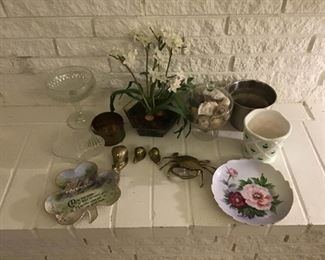 Bronze and Glass Decor