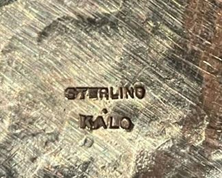 Vintage KALO STERLING Silver Teapot Set