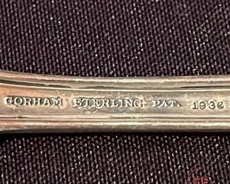 Large Set of GORHAM King Edward STERLING Silver Flatware