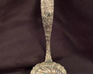 TIFFANY & CO "Tomato Vine" Pattern STERLING Silver Soup Ladle