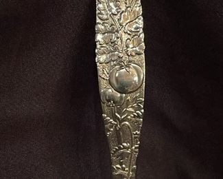 TIFFANY & CO "Tomato Vine" Pattern STERLING Silver Soup Ladle