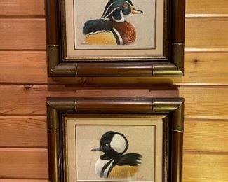 Original Framed Pastels by Carroll Danbom 