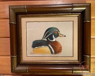 Original Framed Pastels by Carroll Danbom 