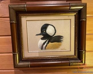 Original Framed Pastels by Carroll Danbom 