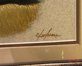 Original Framed Pastels by Carroll Danbom 