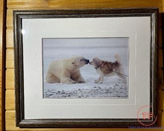 THOMAS MANGELSEN Signed Limited Edition "Polar Kiss"