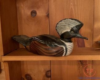 Hand Carved Duck Decoy by Jack Donelan