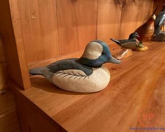 Hand Carved Duck Decoy by Al Thomas