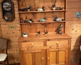 British Traditions Inc. Handmade Display Hutch / Cabinet