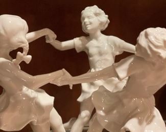 HUTSCHENREUTHER May Dance 3 Girls Dancing by K. TUTTER