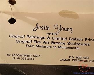 Bronze Goose by JUSTIN YOUNG