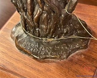 Bronze Goose by JUSTIN YOUNG