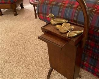 Antique Phone / Writing Stand