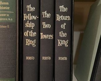 1965 Second Edition LORD OF THE RINGS Trilogy Box Set