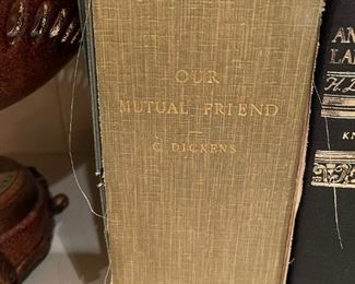 CHARLES DICKENS - "Our Mutual Friend"  1st Edition,  London:  Chapman & Hall, Piccadilly.  May 1864 - Nov. 1865. Complete Original Serial Parts