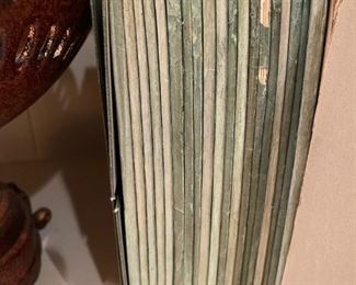 CHARLES DICKENS - "Our Mutual Friend"  1st Edition,  London:  Chapman & Hall, Piccadilly.  May 1864 - Nov. 1865. Complete Original Serial Parts